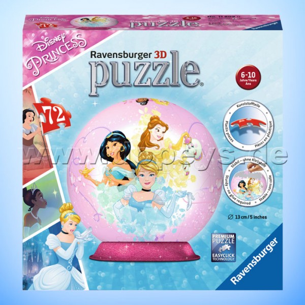 Disney 3D Puzzle-Ball "Disney Princess" von Ravensburger 11809