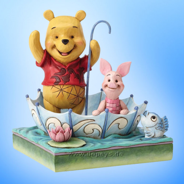 Disney Traditions / Jim Shore Figur von Enesco "50 Years of Friendship (Puuh und Ferkel)" 4054279.