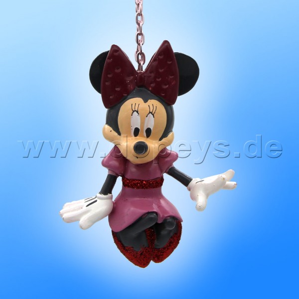 Kurt S. Adler - Disney "Minnie's Glitter" Minnie Maus - Weihnachtsbaumanhänger / Ornament DN32008