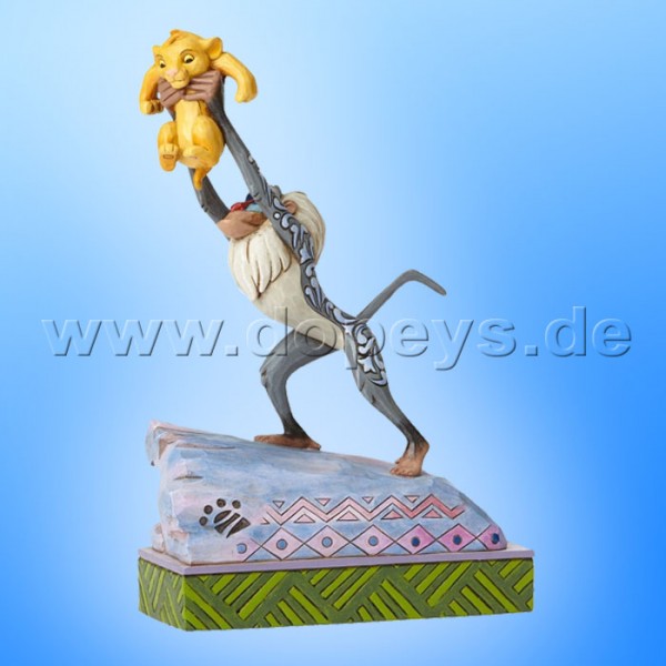 Disney Traditions / Jim Shore Figur von Enesco "Heir to the Throne (Rafiki & Baby Simba)" 4055415.