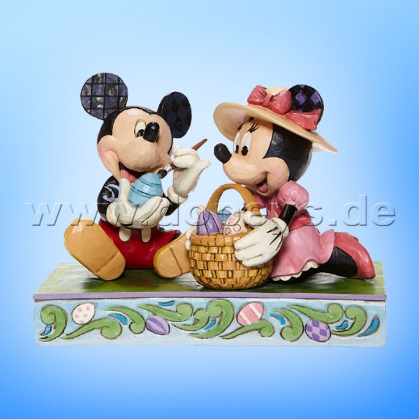 Disney Traditions - Easter Artistry (Mickey & Minnie bemalen Ostereier) von Jim Shore 6008319