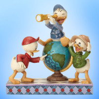 Navigating Nephews (Tick, Trick & Track) Figur von Disney Traditions / Jim Shore - Enesco 6001286 Navigating Nephews (Tick, Trick & Track) Figur von Disney Traditions / Jim Shore - Enesco 6001286