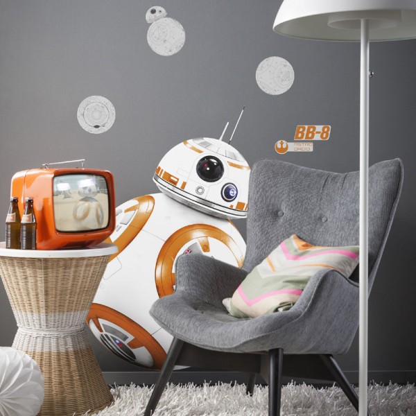 Star Wars Wandsticker / Wandaufkleber "BB-8"