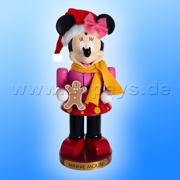 Kurt S. Adler - Disney Nussknacker "Minnie Maus" mit Lebkuchenmännchen DN6172L