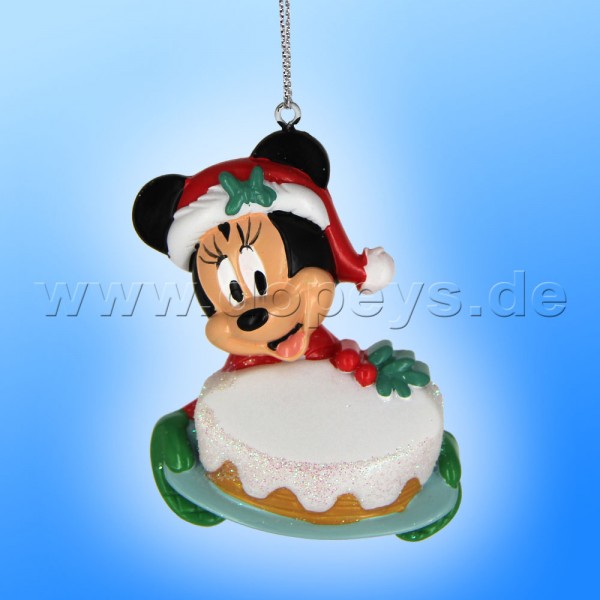 Kurt S. Adler - Disney "Weihnachtsfrau Minnie Maus" Relief Weihnachtsanhänger / Ornament DN02002-M