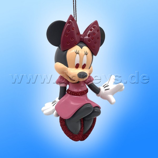 Kurt S. Adler - Disney "Minnie's Glitter" Minnie Maus - Weihnachtsbaumanhänger / Ornament DN32008