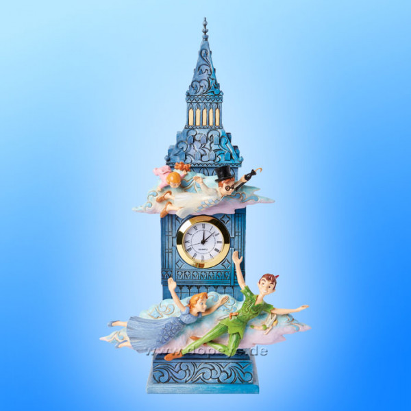Disney Traditions - Peter Pan Clock (Time to Find Neverland) figurine by Jim Shore 6015025