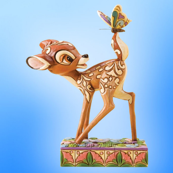 Disney Traditions / Jim Shore Figur von Enesco. "Wonder of Spring (Bambi)" 4010026.