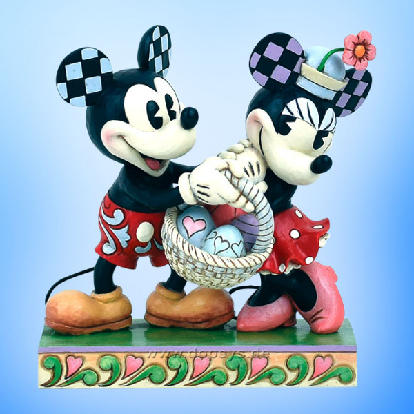 Disney Traditions - Mickey and Minnie Mouse Easter (Springtime Sweethearts) figurine by Jim Shore 6014317