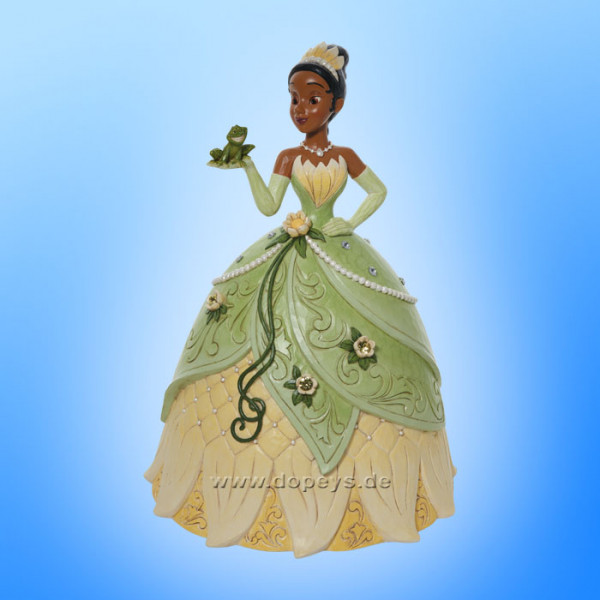 Disney Traditions Figur - Tiana Deluxe (Just One Kiss) von Jim Shore 6011921