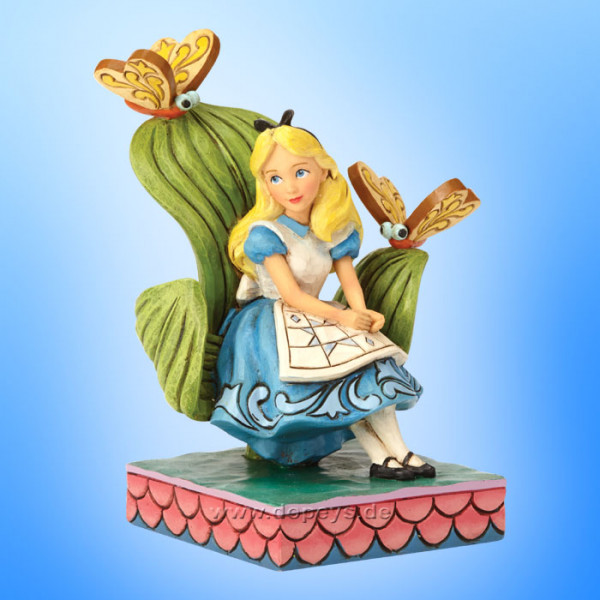 Curiouser and Curiouser (Alice im Wunderland) Figur von Disney Traditions / Jim Shore - Enesco 6001272