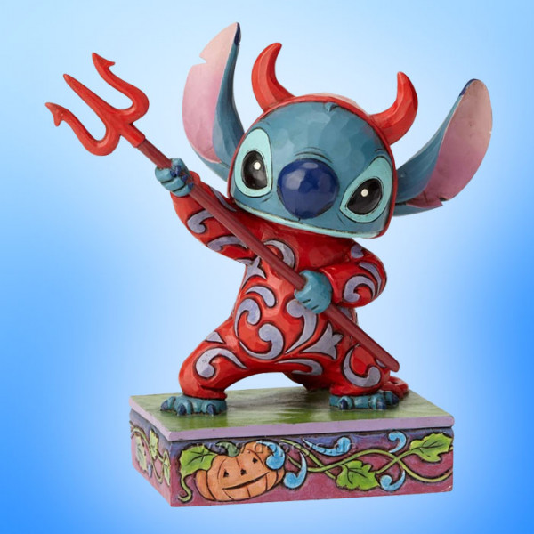 Disney Traditions / Jim Shore Figur von Enesco "Devilish Delight (Stitch im Teufel Kostüm)" 6000951
