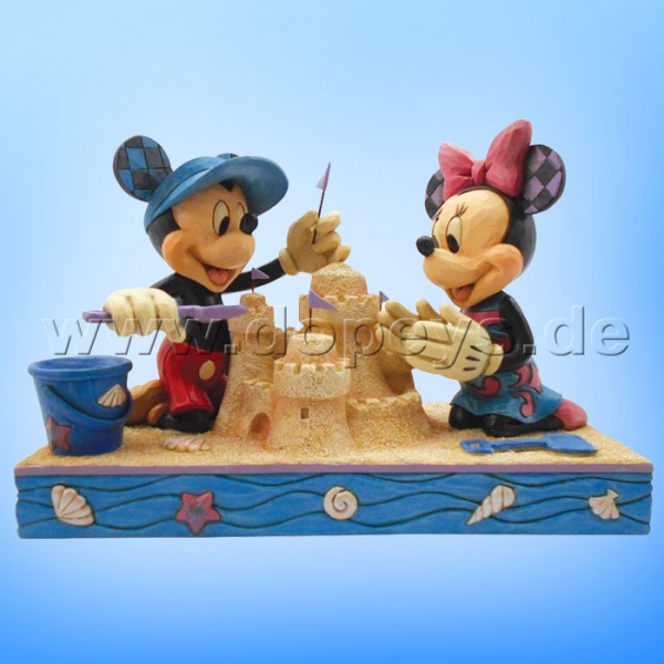 Disney Traditions / Jim Shore Figur von Enesco."Seaside Sweethearts (Mickey & Minnie Maus)" 4050413.
