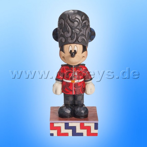 Disney Traditions / Jim Shore Figur von Enesco "Greetings from England (Mickey Maus um die ganze Welt)" 4043630.