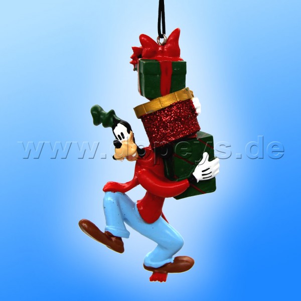 Kurt S. Adler - Disney "Happy Holidays" Goofy mit Weihnachtgeschenken - Weihnachtsbaumanhänger / Ornament DN37056