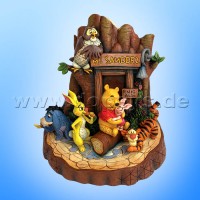 Disney Traditions - Hundred-Acre Pals (Winnie The Pooh Carved by Heart) figurine by Jim Shore 6010879 Disney Traditions - Hundred-Acre Pals (Winnie The Pooh Carved by Heart) figurine by Jim Shore 6010879