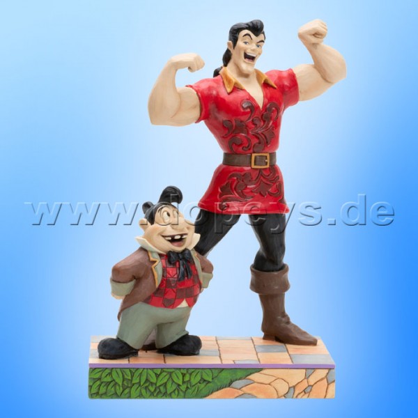 Muscle-Bound Menace (Gaston & Lefou) Figur von Disney Traditions / Jim Shore - Enesco 6005969