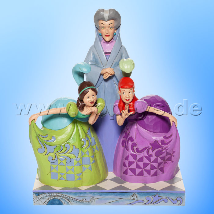 Disney Traditions 6007056 Lady Tremaine Anastasia & Drizella Figurine 