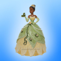 Disney Traditions - Tiana Deluxe (Just One Kiss) figurine by Jim Shore 6011921 Disney Traditions - Tiana Deluxe (Just One Kiss) figurine by Jim Shore 6011921