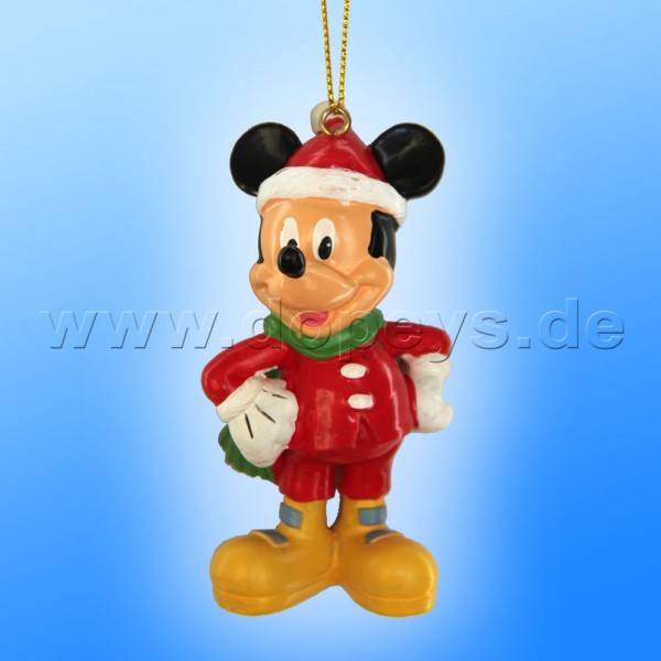 Kurt S. Adler - Disney "Weihnachts-Mickey" Weihnachtsbaumanhänger / Ornament DN02006-MM