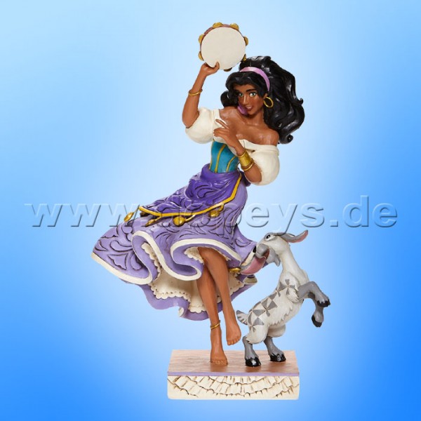 Disney Traditions - Twirling Tambourine Player (Esmeralda & Djali) von Jim Shore 6008071