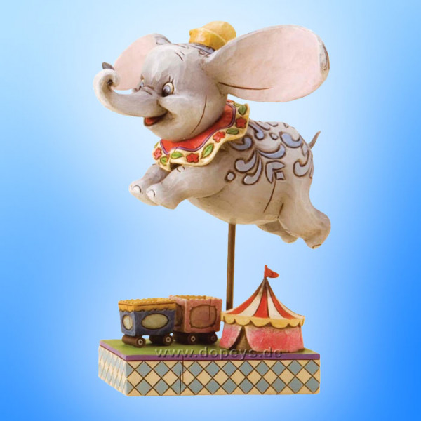 Disney Traditions / Jim Shore Figur von Enesco. "Faith in Flight (Dumbo)" 4010028.