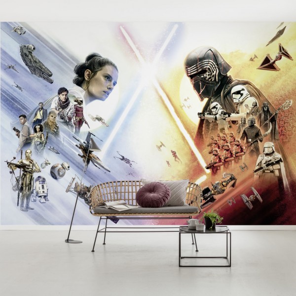 Star Wars Fototapete "Star Wars EP9 Movie Poster Wide"