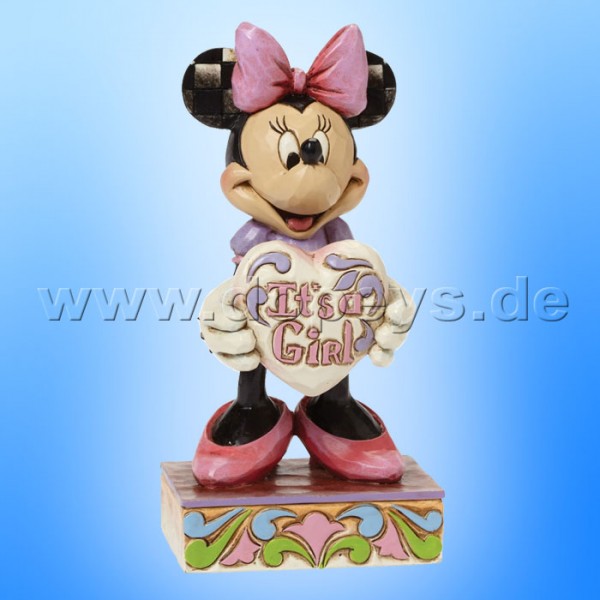 Disney Traditions / Jim Shore Figur von Enesco. "It's a Girl (Minnie Maus)" 4043664.