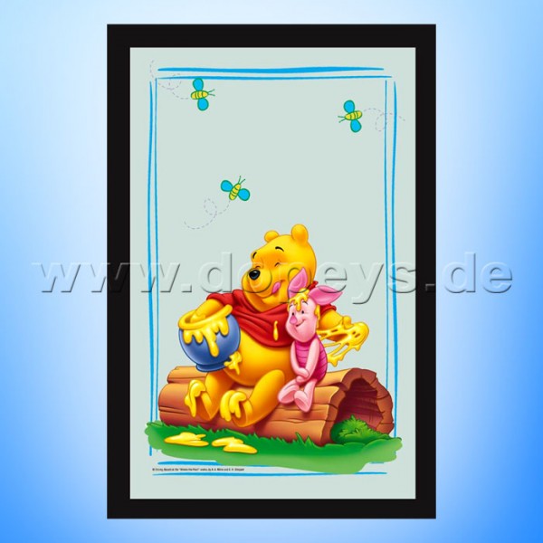 Disney Wandspiegel / Motivspiegel - Winnie Puuh & Ferkel "Honigfreunde" 20 x 30cm HN18431