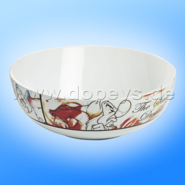 Disney Salad Bowl "Seven Dwarfs" in Italian Design