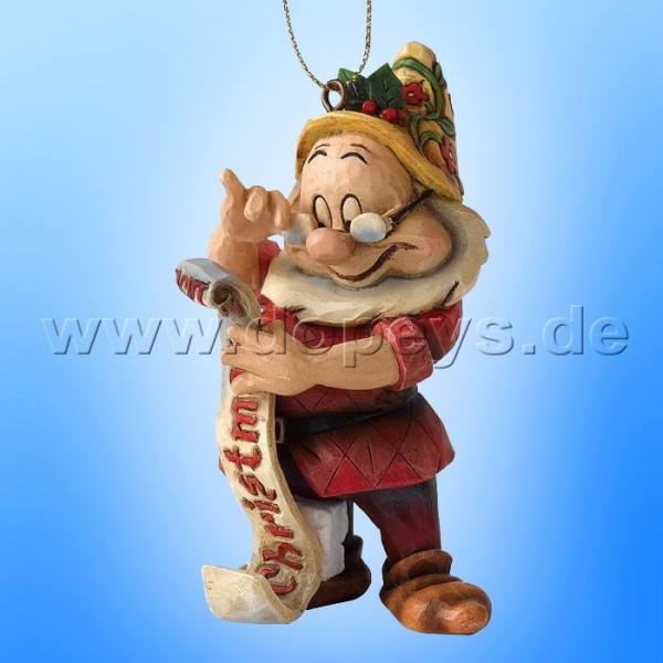 Disney Traditions A21429 Christmas Cogsworth Hanging Ornament 