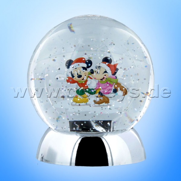 Disney Department 56 von Enesco "Mickey & Minnie Maus" Waterdazzler Globe (Schneekugel beleuchtet) 4059485