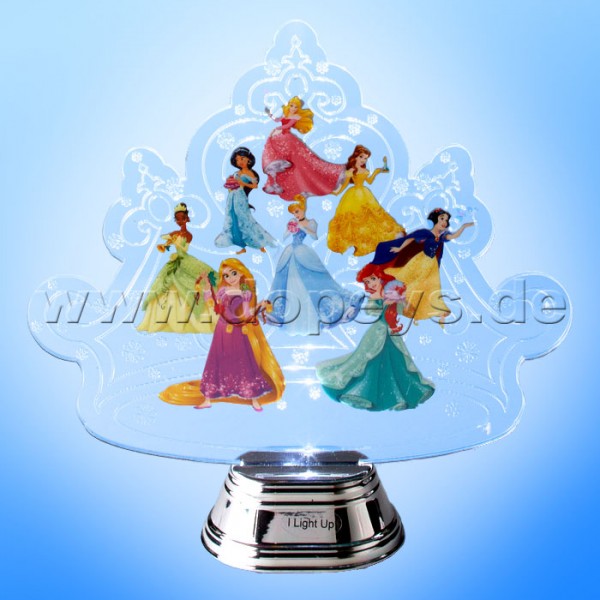 Disney Department 56 von Enesco "Princess Crown Holidazzler" (Weihnachtsaufsteller beleuchtet) 4058004