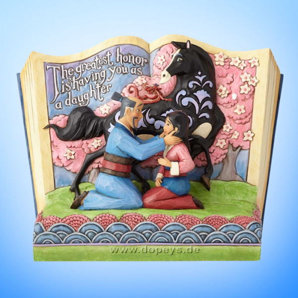 Disney Traditions / Jim Shore figurine from Enesco "The Greatest Honor is You as a Daughter (Storybook Mulan)" 4059729