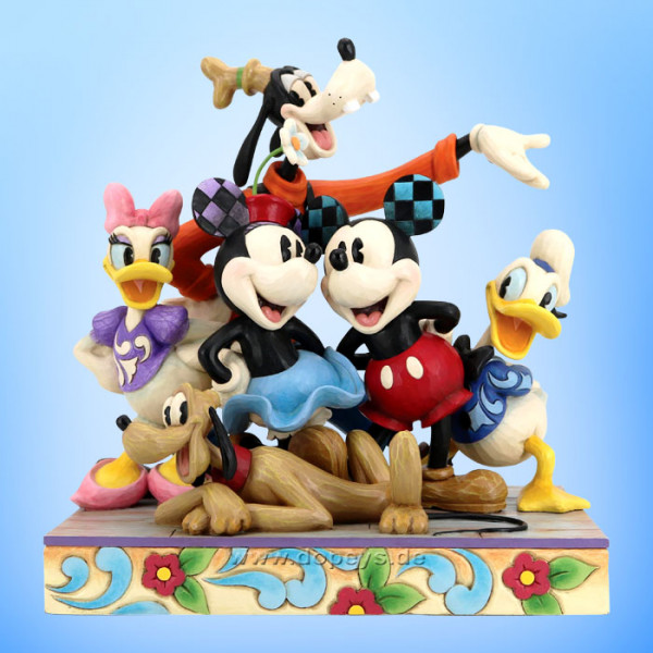 Disney Traditions - Mickey Mouse & Friends Group (Pals Forever) figurine by Jim Shore 6014331