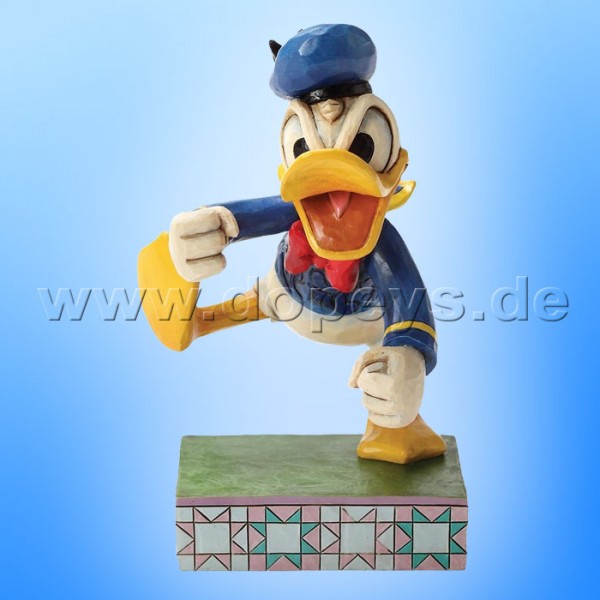 Disney Traditions / Jim Shore Figur von Enesco "Fowl Temper (Donald Duck)" 4032856.