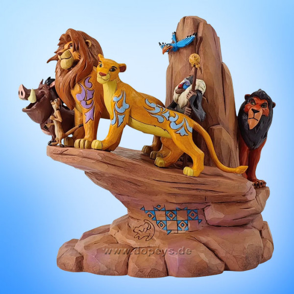 Disney Traditions - Lion King Carved in Stone (Pride Rock) figurine by Jim Shore 6014329