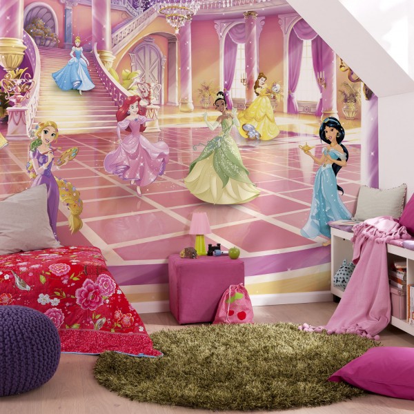 Disney Prinzessinnen Fototapete "Princess Glitzerparty"