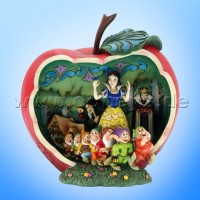 Disney Traditions - A Wishing Apple (Snow White Apple Scene Masterpiece) figurine by Jim Shore 6010881 Disney Traditions - A Wishing Apple (Snow White Apple Scene Masterpiece) figurine by Jim Shore 6010881