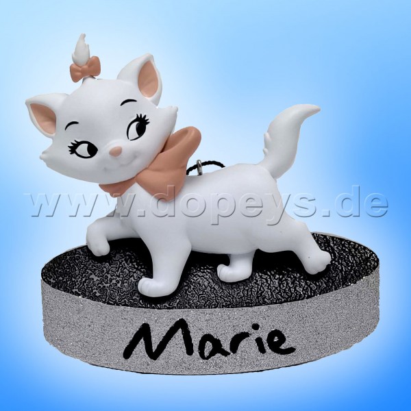 Kurt S. Adler - Disney "Marie auf einem Plateau" 3D-Relief Weihnachtsanhänger / Ornament DN33005