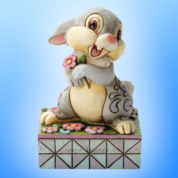 Disney Traditions / Jim Shore Figur von Enesco. "Spring Has Sprung (Klopfer)" 4032866.