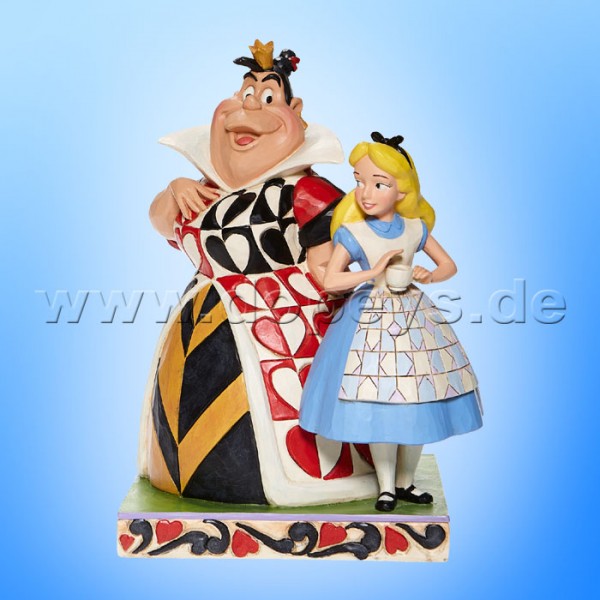 Disney Traditions - Chaos and Curiosity (Alice & Queen of Hearts) figurine by Jim Shore 6008069