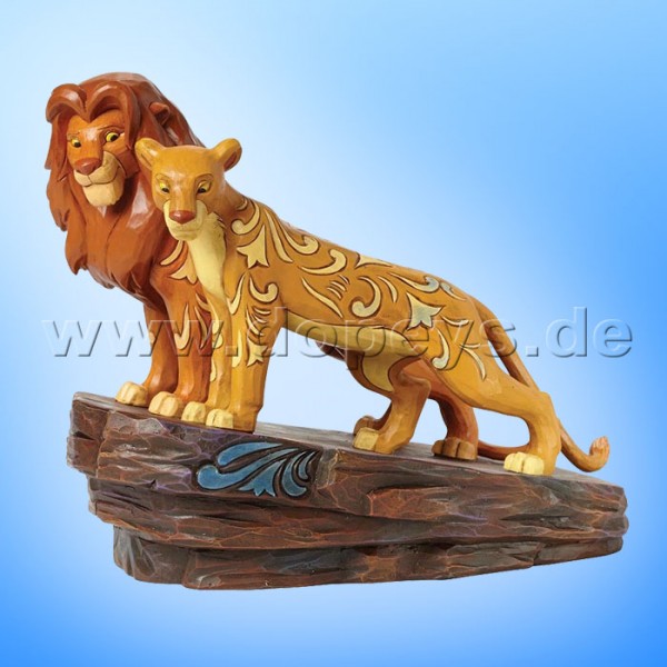 Disney Traditions / Jim Shore Figur von Enesco. "Love at Pride Rock (Simba & Nala)" 4040432.