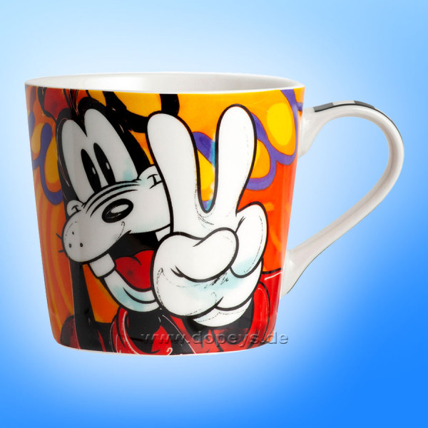 Disney Kaffeetasse / Kaffeebecher "Goofy" Forever & Ever im italienischen Design 103005