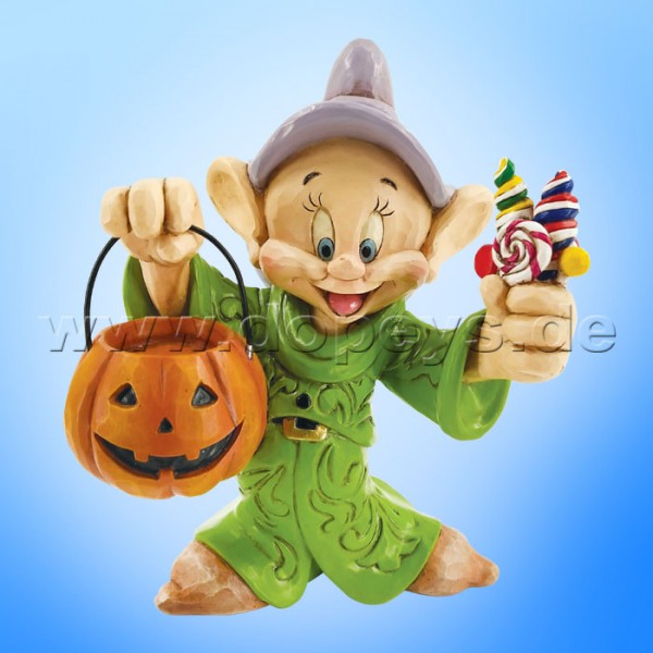 Disney Traditions - Cheerful Candy Collector (Halloween Seppl mit Kürbislaterne) von Jim Shore 6008988