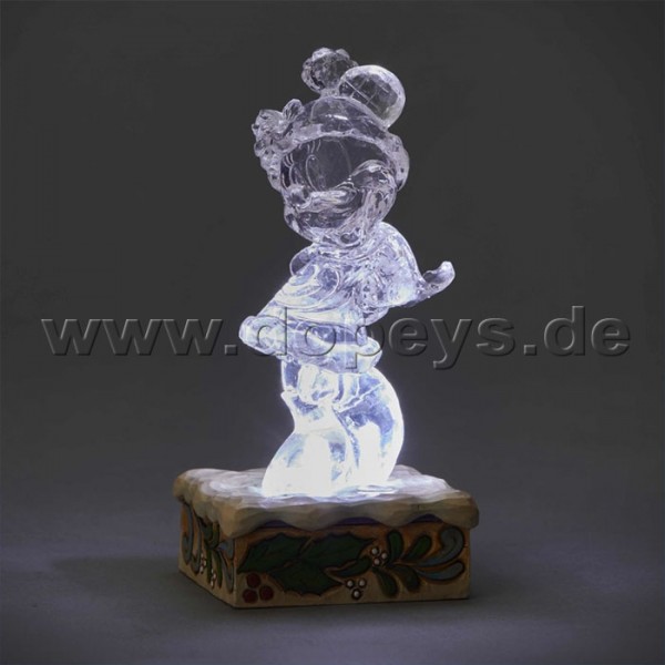 Disney Traditions / Jim Shore Figur von Enesco "Minnie Illuminated (Minnie Maus Eis-Skulptur)" 4059925