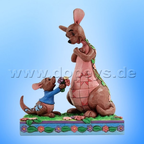 Disney Traditions - The Sweetest Gift (Ruh schenkt Kanga Blumen) von Jim Shore 6010102