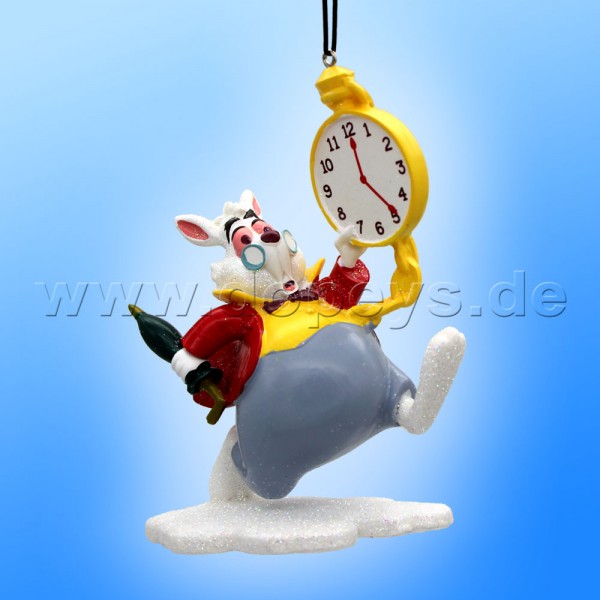 Kurt S. Adler - Disney "Das Weiße Kaninchen" Weihnachtsanhänger / Ornament DN34025