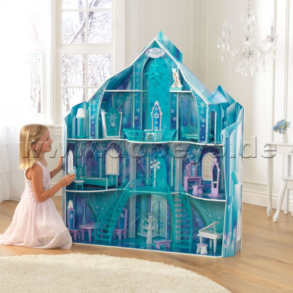 Puppenhaus Disney Frozen Eispalast der Eiskönigin "Snowflake Mansion" von KidKraft 65880