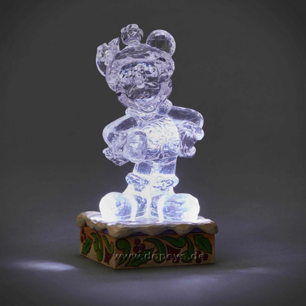 Disney Traditions / Jim Shore Figur von Enesco "Mickey Illuminated (Mickey Maus Eis-Skulptur)" 4059924